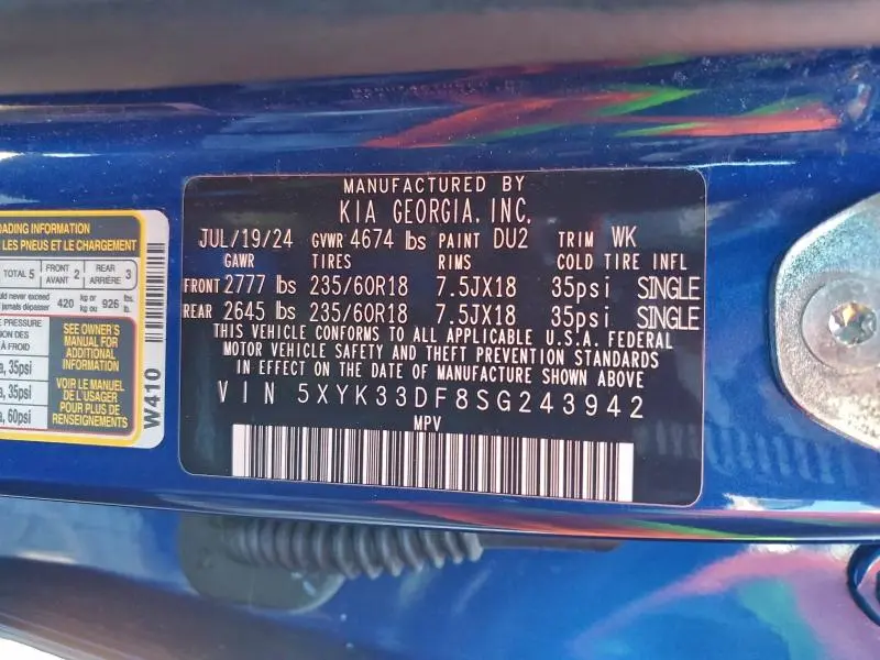 2025 KIA SPORTAGE EX  