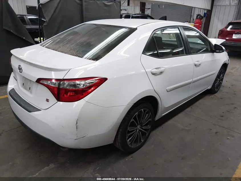 2016 TOYOTA COROLLA S PLUS