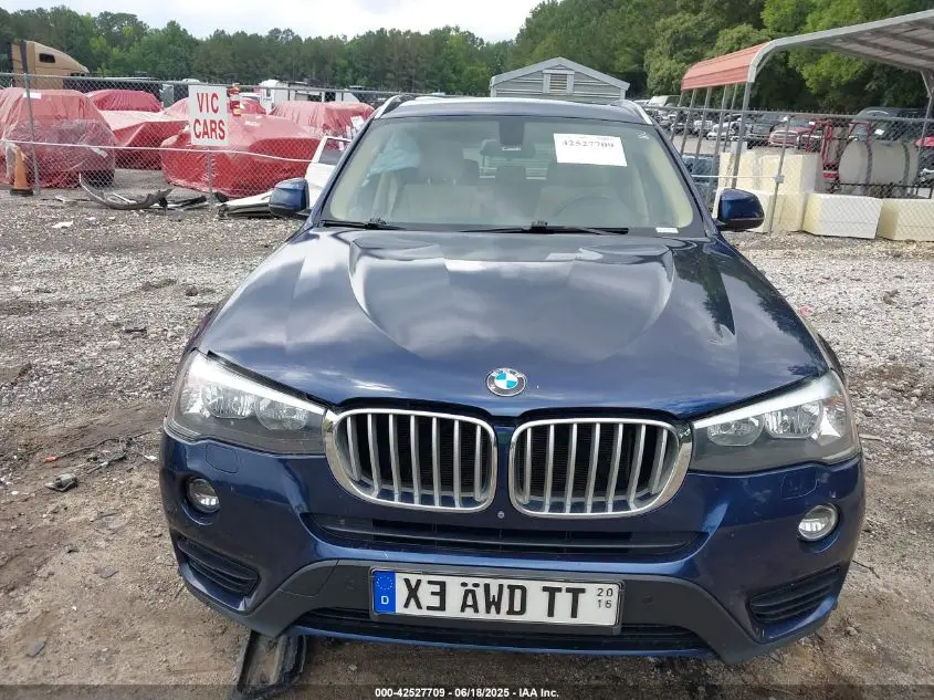 2016 BMW X3 XDRIVE28I