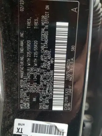 2023 TOYOTA HIGHLANDER L  