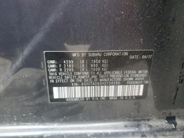 2017 SUBARU IMPREZA PREMIUM PLUS  