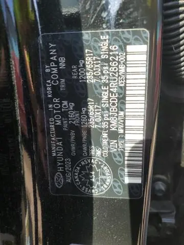 2024 HYUNDAI TUCSON SEL  