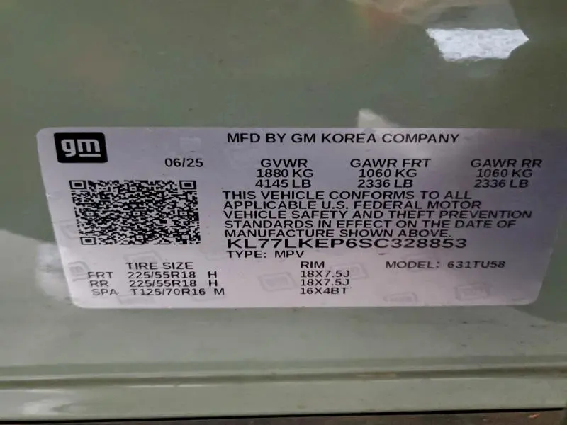 2025 CHEVROLET TRAX ACTIV  