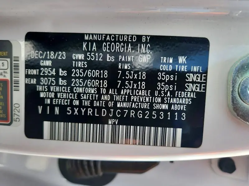 2024 KIA SORENTO S  
