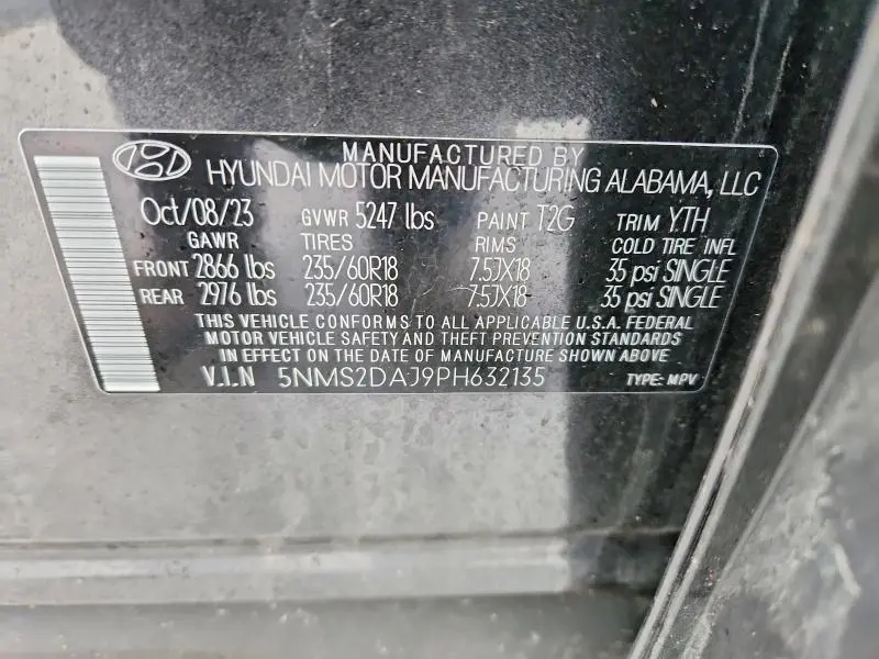 2023 HYUNDAI SANTA FE SEL  