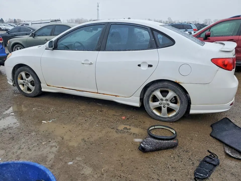 2010 HYUNDAI ELANTRA BLUE  