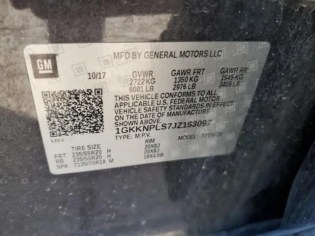 2018 GMC ACADIA DENALI  