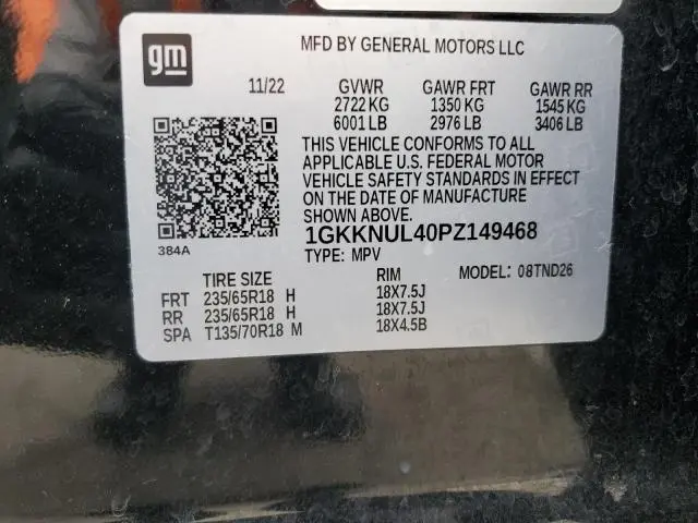 2023 GMC ACADIA SLT  