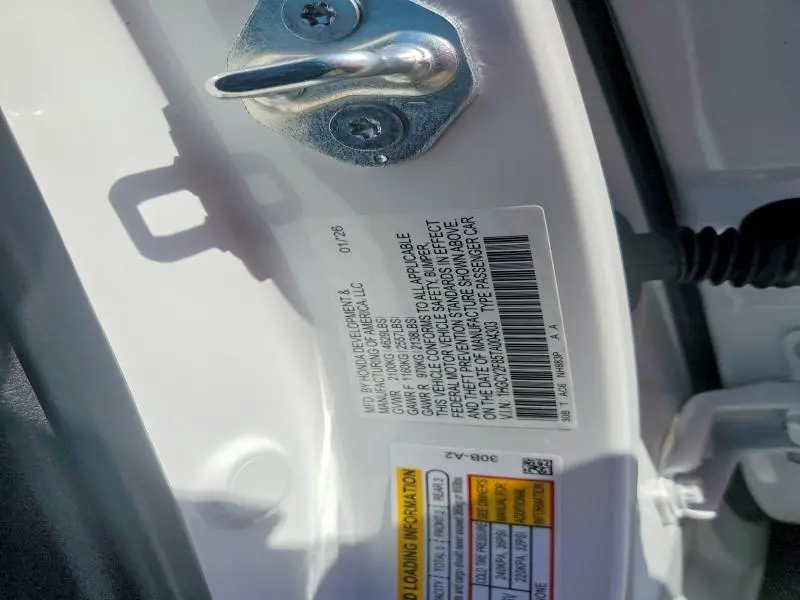 2026 HONDA ACCORD TOURING HYBRID  