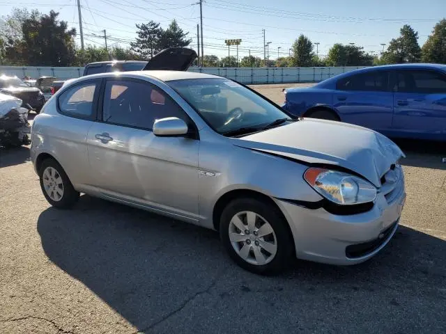 2010 HYUNDAI ACCENT BLUE  