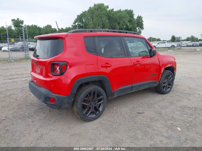 2021 JEEP RENEGADE 80TH ANNIVERSARY 4X4