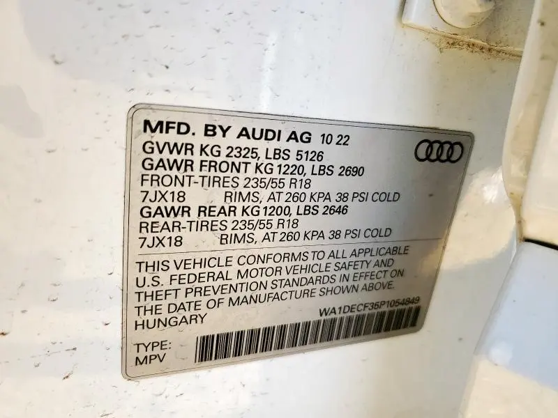 2023 AUDI Q3 PREMIUM S LINE 45  