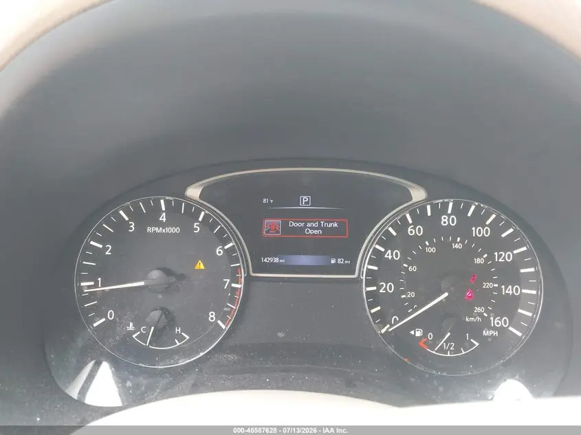 2016 NISSAN ALTIMA 2.5 S