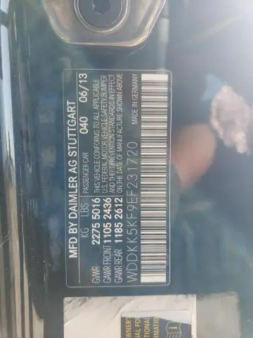 2014 MERCEDES-BENZ E 350  