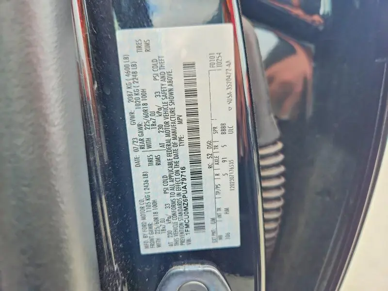 2023 FORD ESCAPE ST LINE  