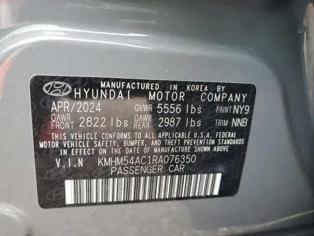 2024 HYUNDAI IONIQ 6 LIMITED  