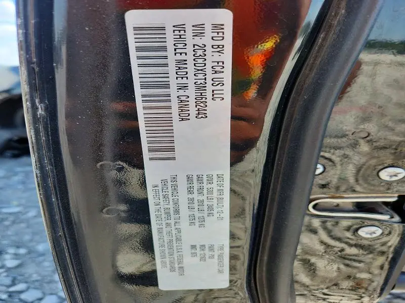 2021 DODGE CHARGER R/T  