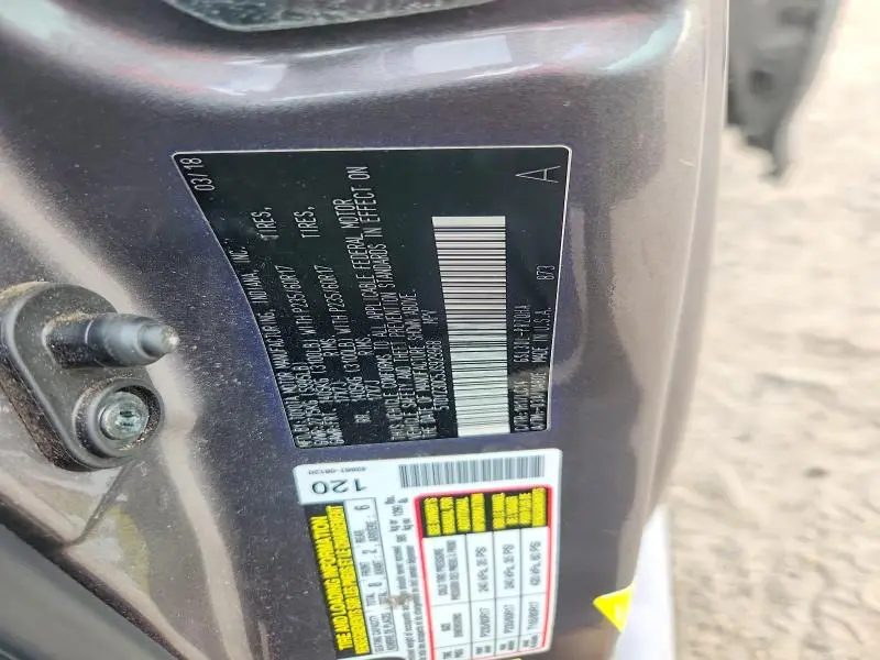 2018 TOYOTA SIENNA XLE 8-PASSENGER  