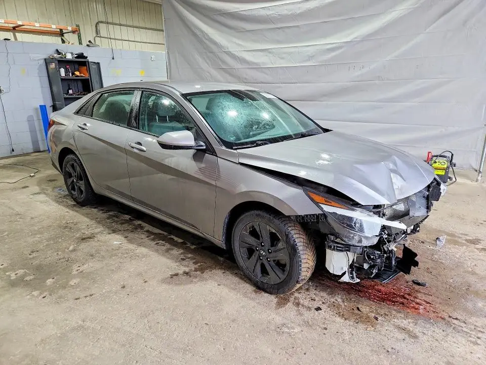 2023 HYUNDAI ELANTRA BLUE  