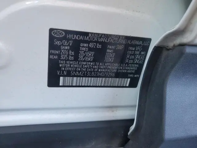 2018 HYUNDAI SANTA FE SPORT   