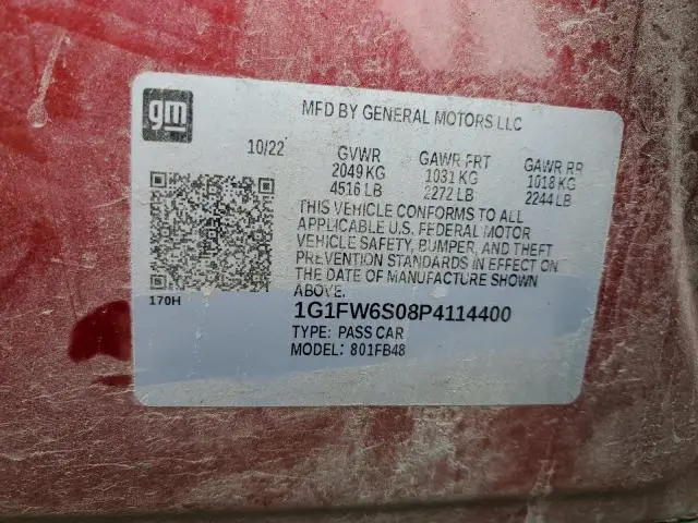 2023 CHEVROLET BOLT EV 1LT  