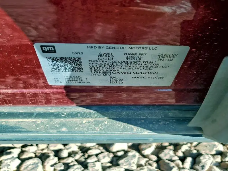 2023 CHEVROLET TRAVERSE LT  