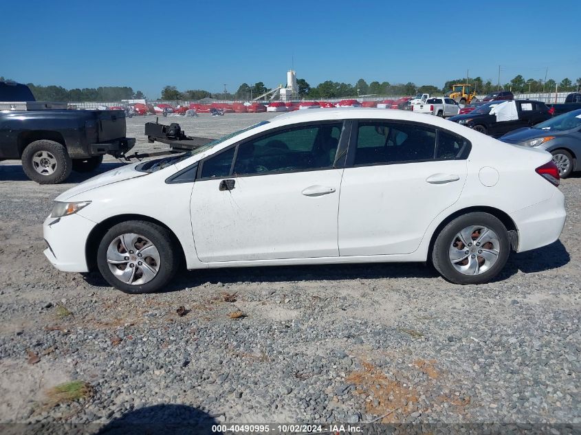 2013 HONDA CIVIC LX