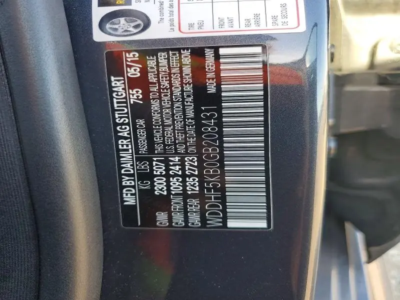 2016 MERCEDES-BENZ E 350  