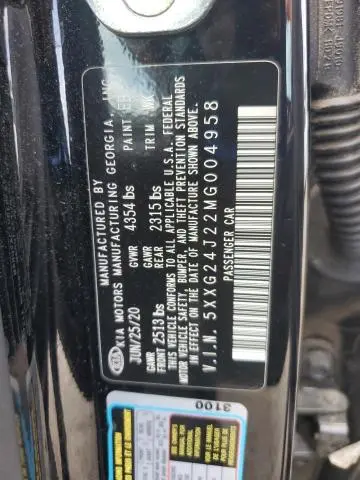 2021 KIA K5 LX  