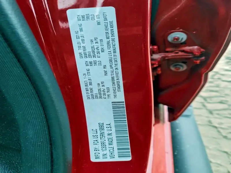 2024 RAM 1500 LARAMIE  