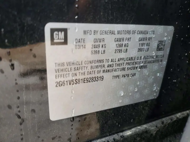 2014 CADILLAC XTS VSPORT PREMIUM  