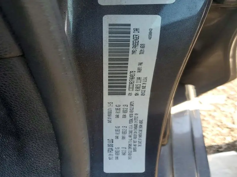 2015 CHRYSLER 200 LIMITED  