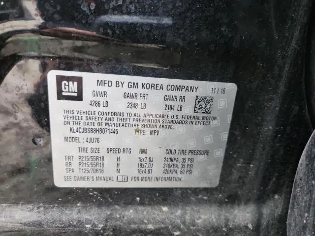 2017 BUICK ENCORE PREFERRED II  