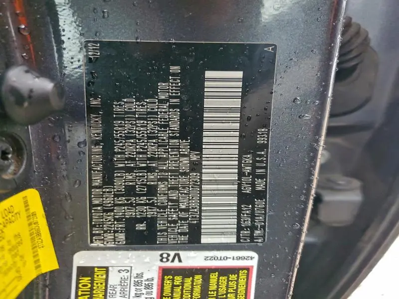 2013 TOYOTA VENZA LE  