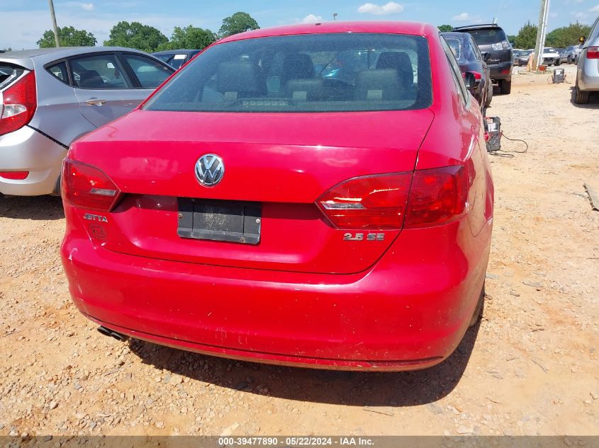 2013 VOLKSWAGEN JETTA 2.5L SE