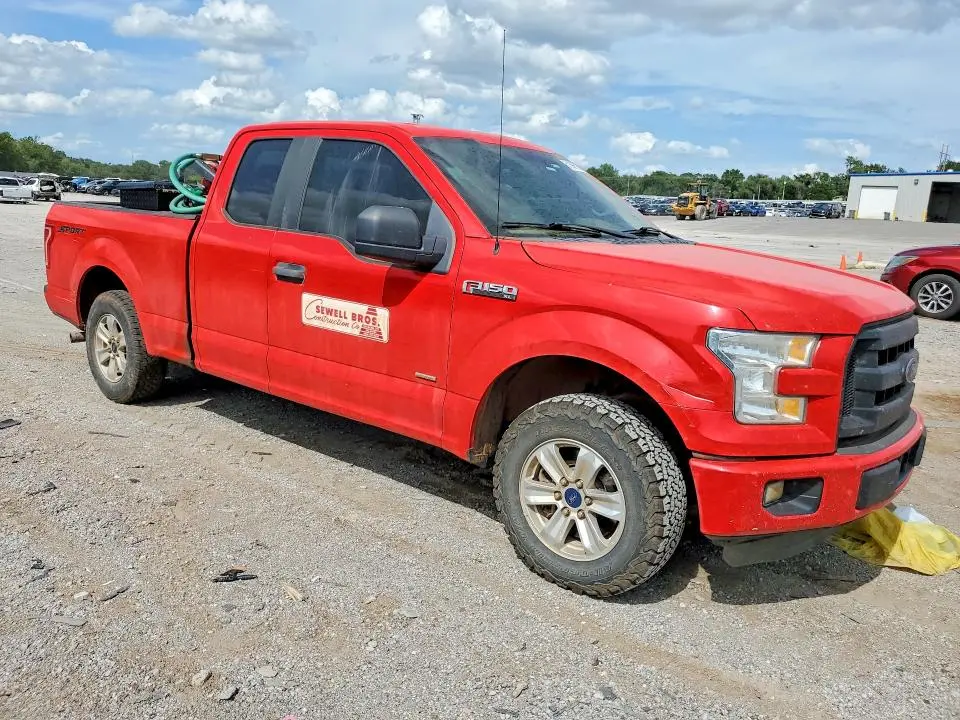 2016 FORD F150 SUPER CAB  