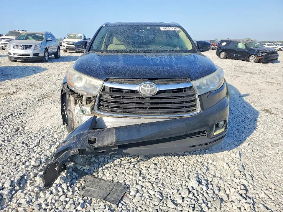 2016 TOYOTA HIGHLANDER LIMITED PLATINUM  