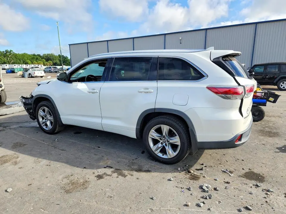 2016 TOYOTA HIGHLANDER LIMITED PLATINUM  