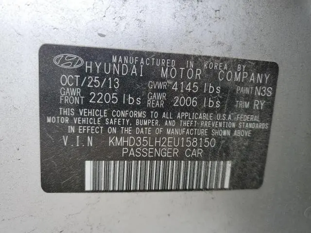 2014 HYUNDAI ELANTRA GT 