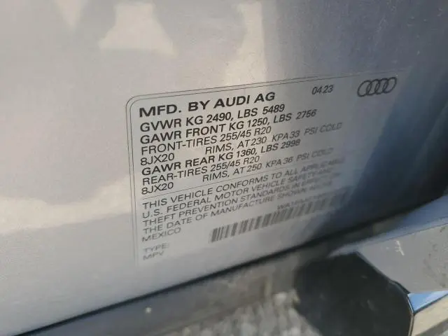 2023 AUDI Q5 PRESTIGE 45