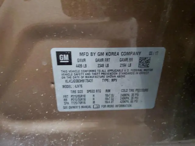 2017 BUICK ENCORE ESSENCE  