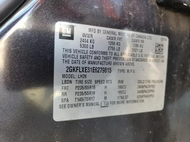 2014 GMC TERRAIN SLT  