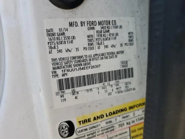 2014 FORD EXPEDITION XLT  