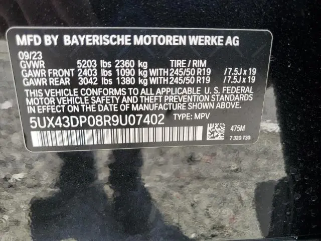 2024 BMW X3 SDRIVE30I  