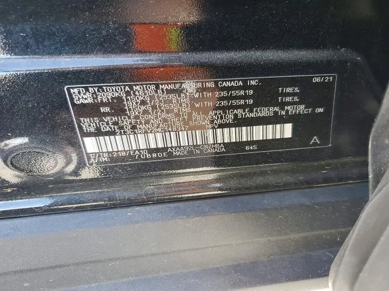 2021 TOYOTA RAV4 XLE PREMIUM  