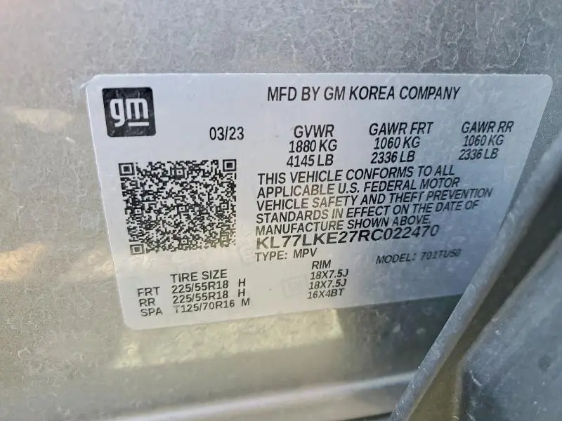 2024 CHEVROLET TRAX ACTIV  