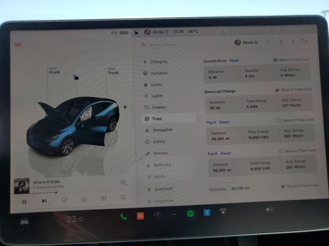 2022 TESLA MODEL Y 