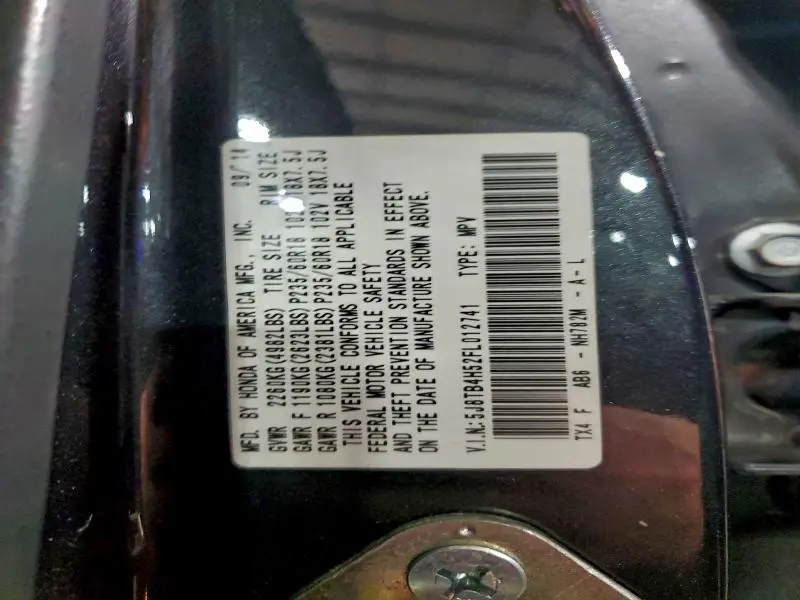 2015 ACURA RDX TECHNOLOGY  