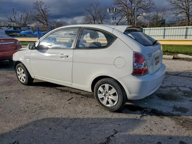 2010 HYUNDAI ACCENT BLUE  