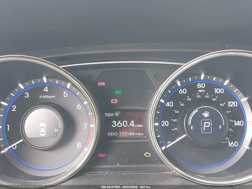 2013 HYUNDAI SONATA GLS